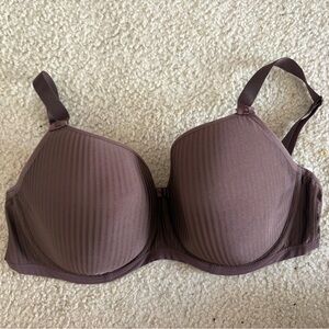 Freya Seamless Molded Bra in Chocolate Brown